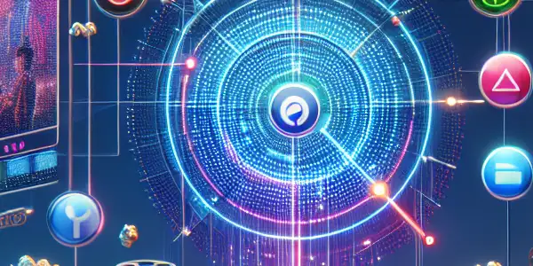 A vibrant digital interface showcasing a point-based system for redeeming classic Japanese adult films with cultural motifs.